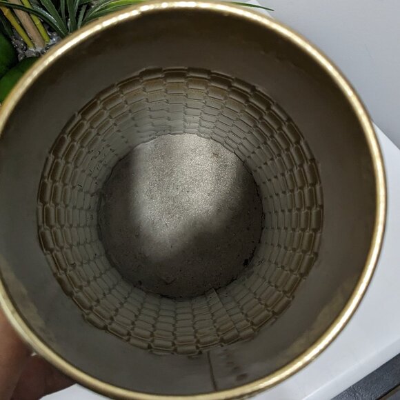 COPY - Metalic  Vase Bottle Rustic - Picture 3 of 5